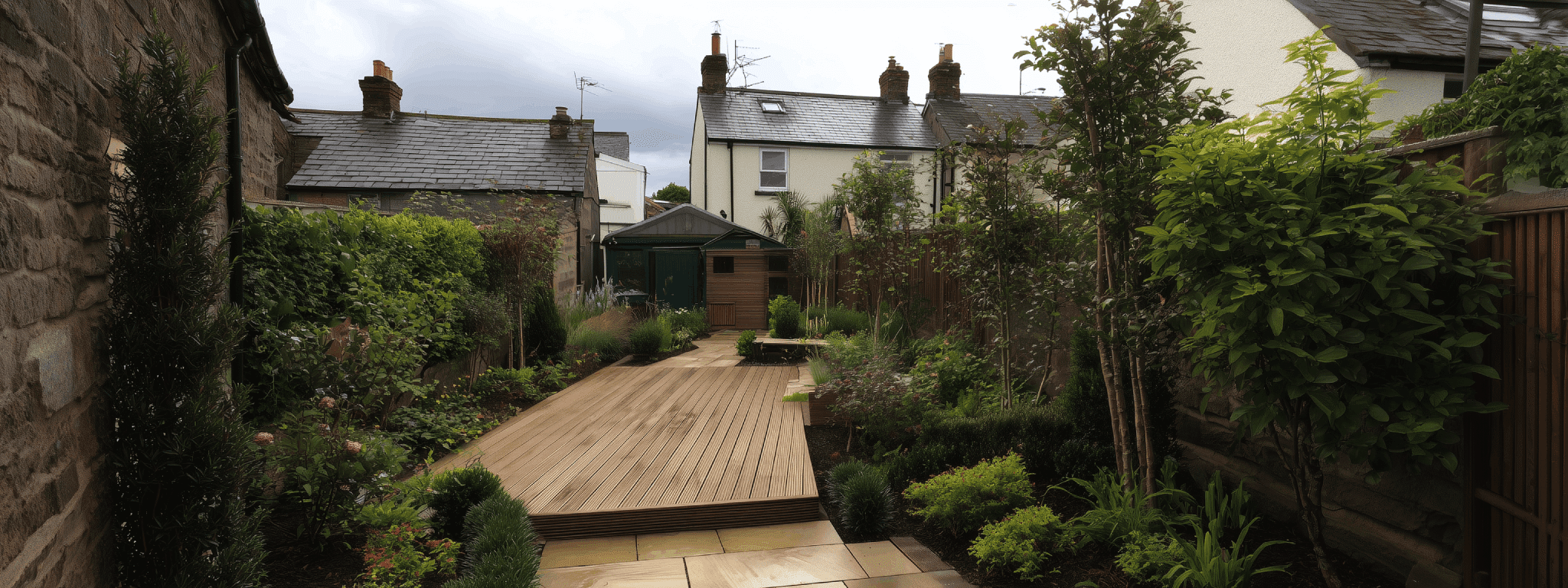 Decking in Stockport – Front Garden Lawn Replacement Job In Bredbury.