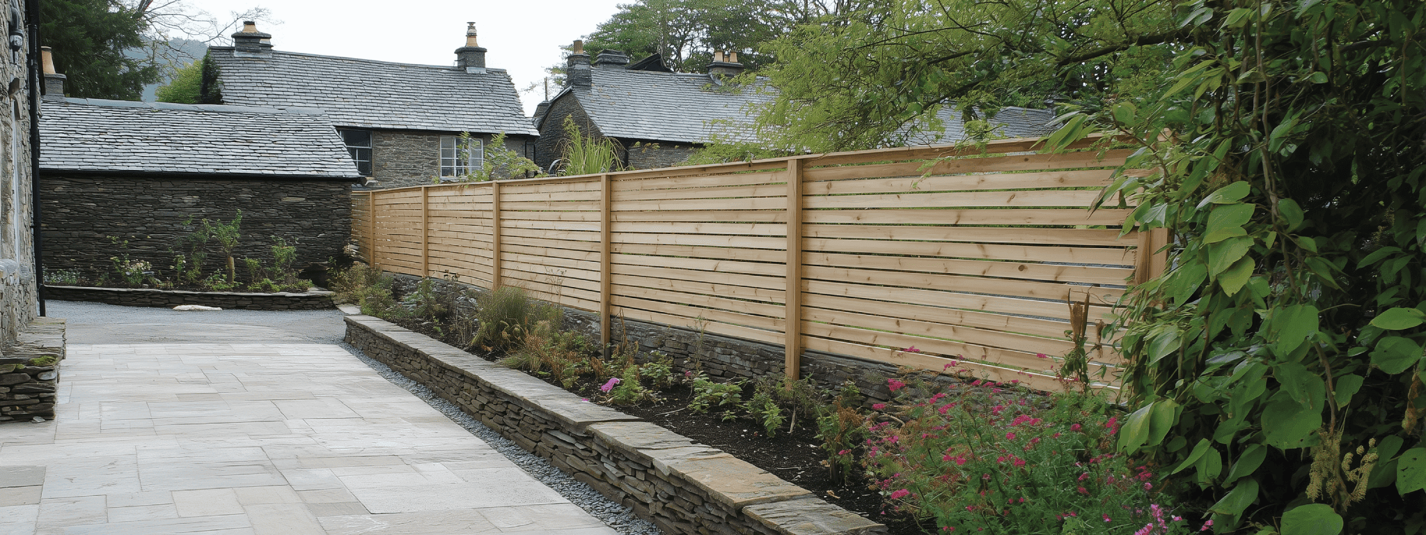 fancing in Stockport, Small Turfing Job In Marple.